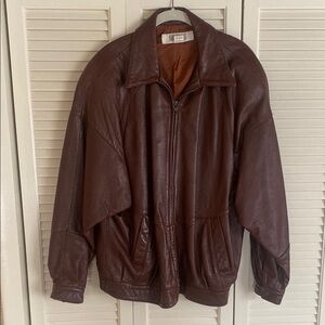Men's Brown Leather Jacket
